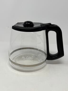 Mr. Coffee 12 Cup Carafe Coffee Pot with Black Plastic Lid